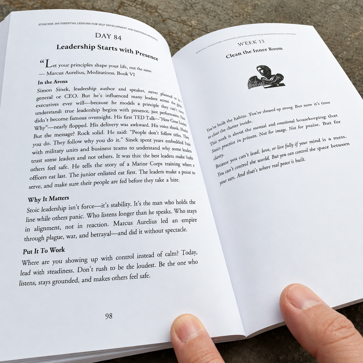 Stoicism: 365 Daily Lessons for Resilience and Motivation